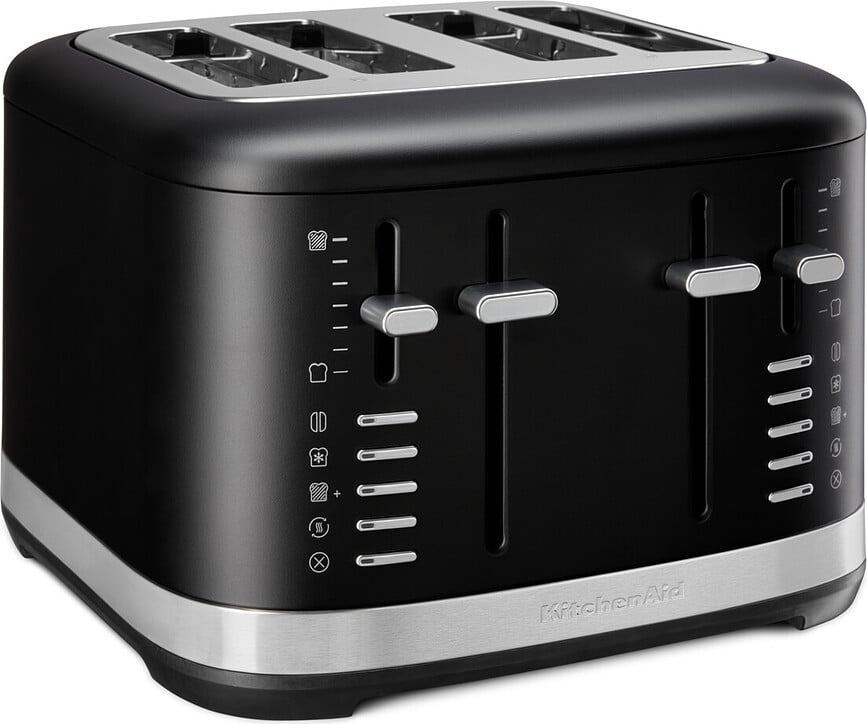 Tostapane a quattro scomparti KitchenAid nero opaco