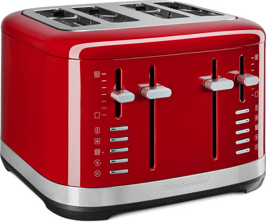 Тостер чотирикамерний KitchenAid, червоний