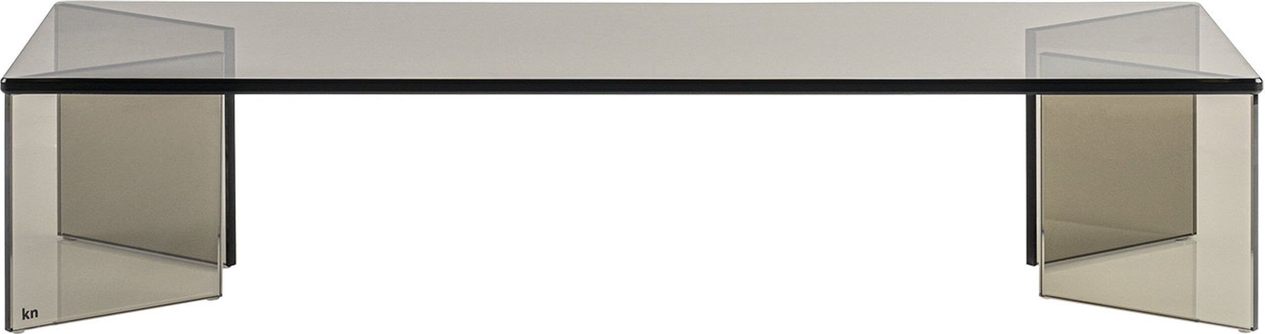 Buffet-Display Glass 60 x 20 cm, braun, Glas