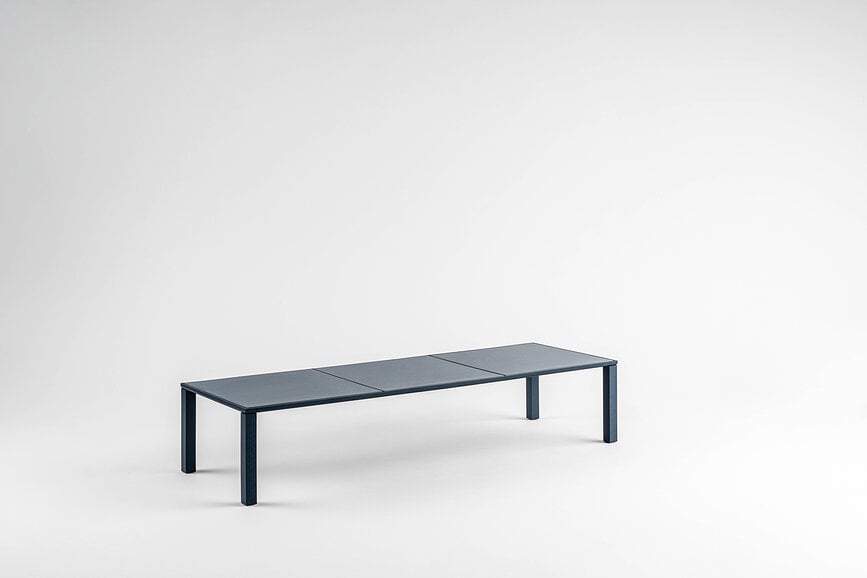 Easy Buffet-Display 60 x 20 cm, marineblau