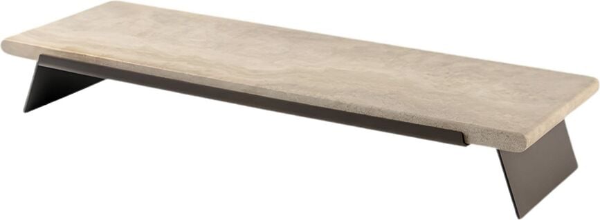 Ekspozytor bufetowy Fusion 60 x 20 cm kamienny