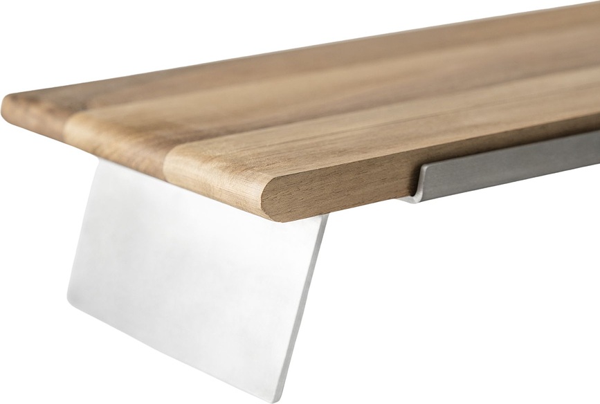 Fusion Buffet Display 60 x 20 cm, brown, wooden