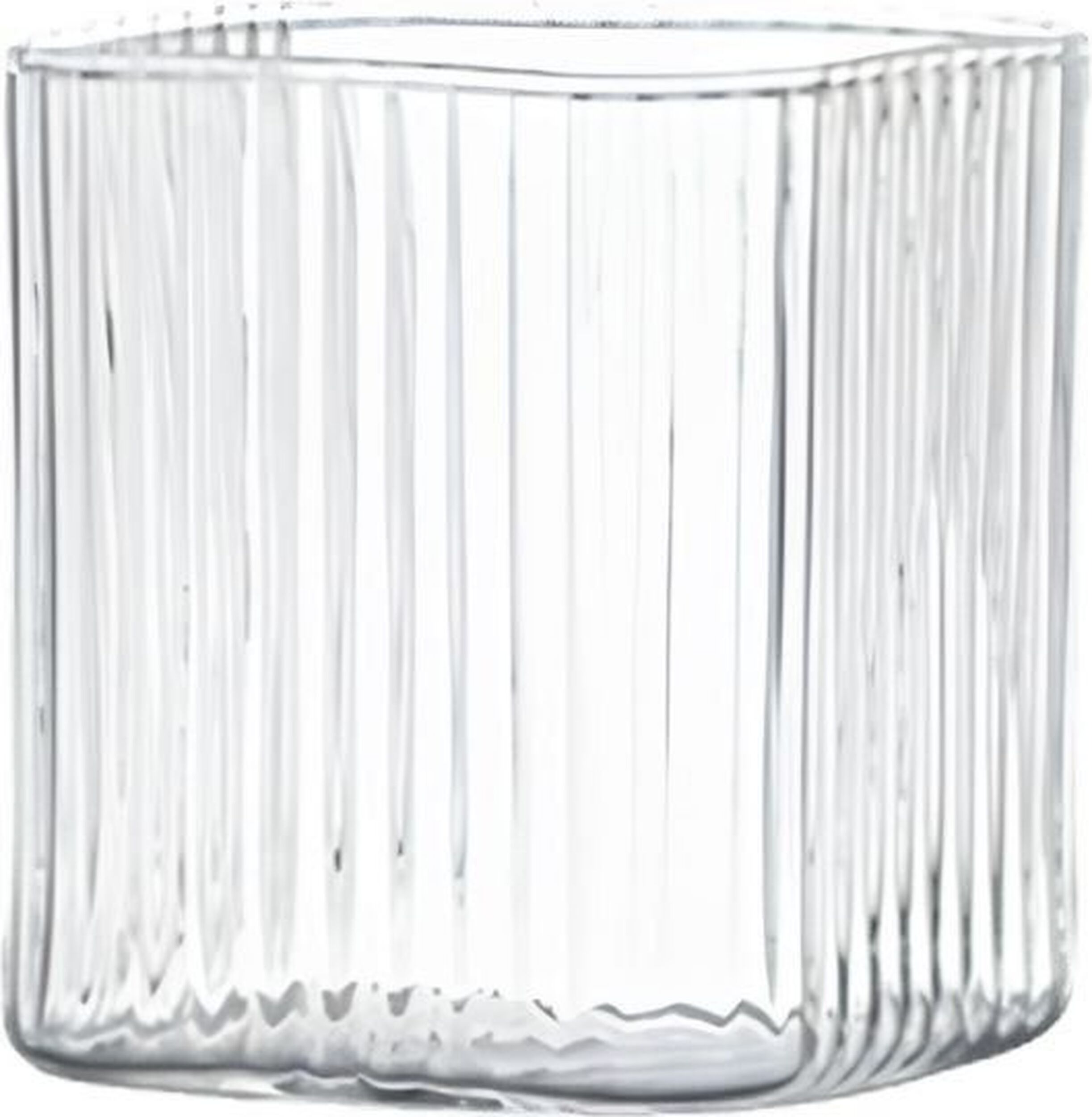 Glas Groove quadratisch 300 ml