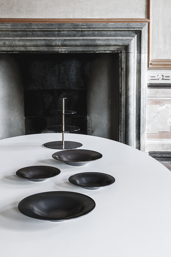 Grés Anthracite Soup Bowl 30 cm