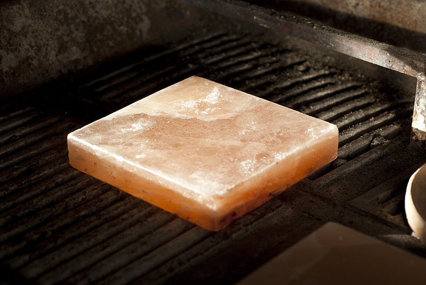 Himalayan Salt Plate for Grilling 25 x 25 cm