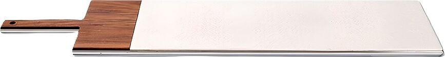 In-Taglio Cutting and Serving Board 18 x 79 cm, white