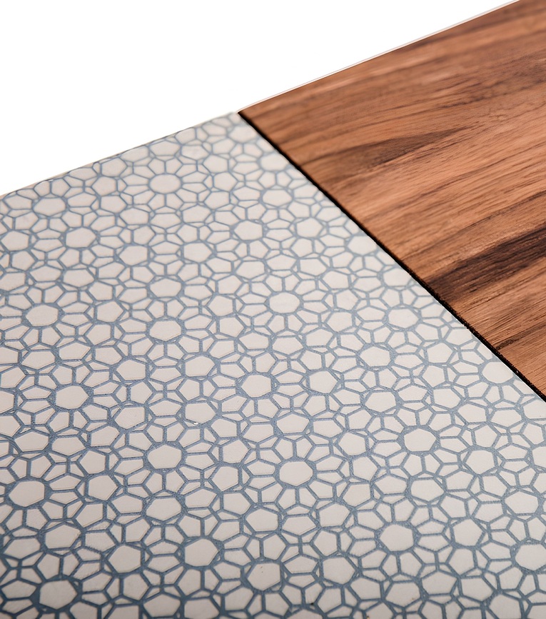 In-Taglio Cutting and Serving Board 20 x 52 cm, brown