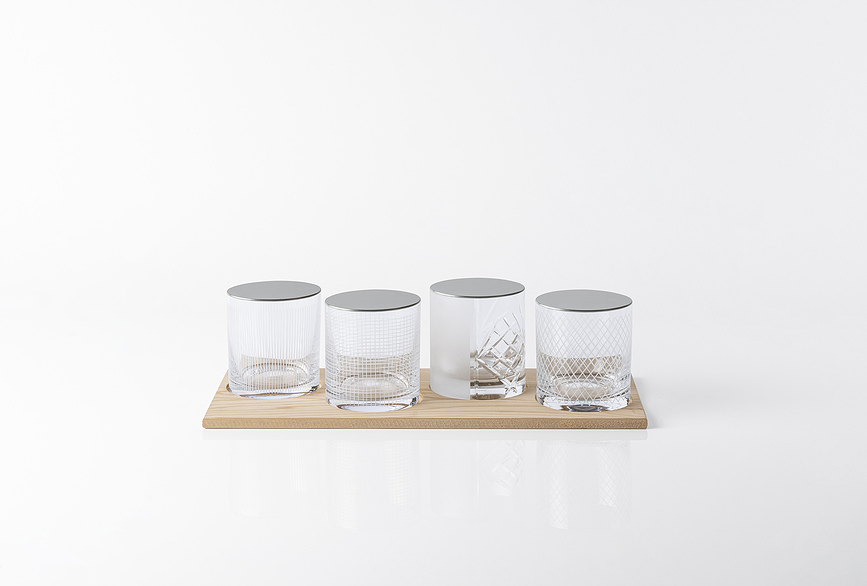 Kn Jars glas med stållåg, 4 stk.