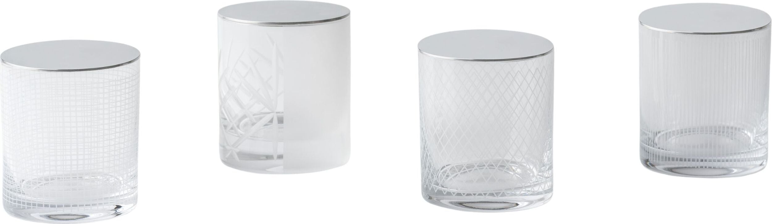 Kn Jars Gläser mit Edelstahldeckeln, 4 St.