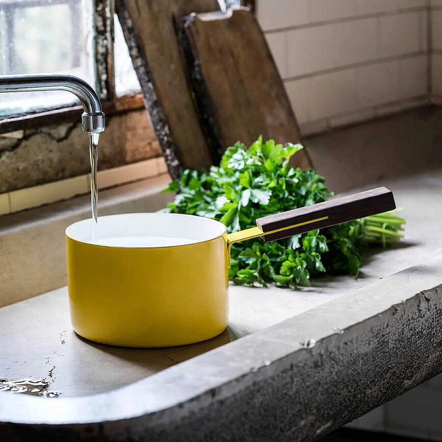 KnIndustrie Saucepan 16 cm, yellow