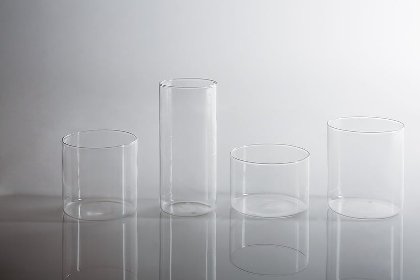 Lime Line Glass 450 ml, transparent