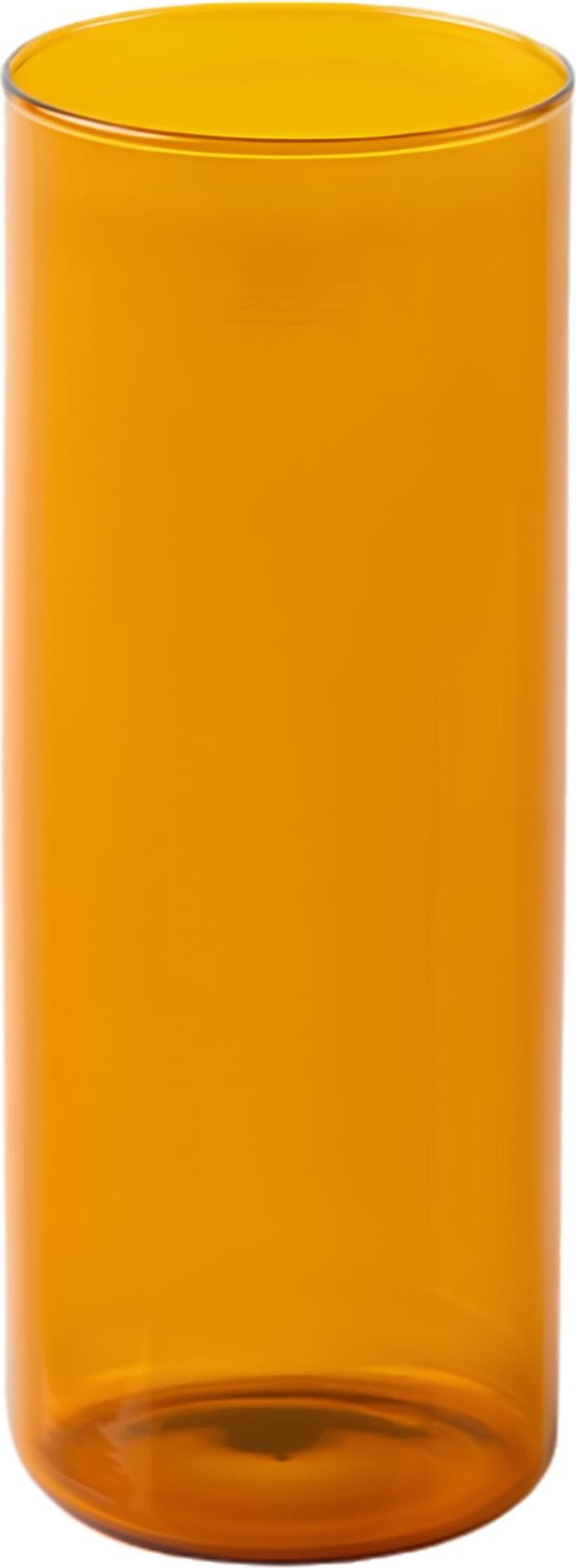 Lime Line Hohes Glas 390 ml, bernsteinfarben