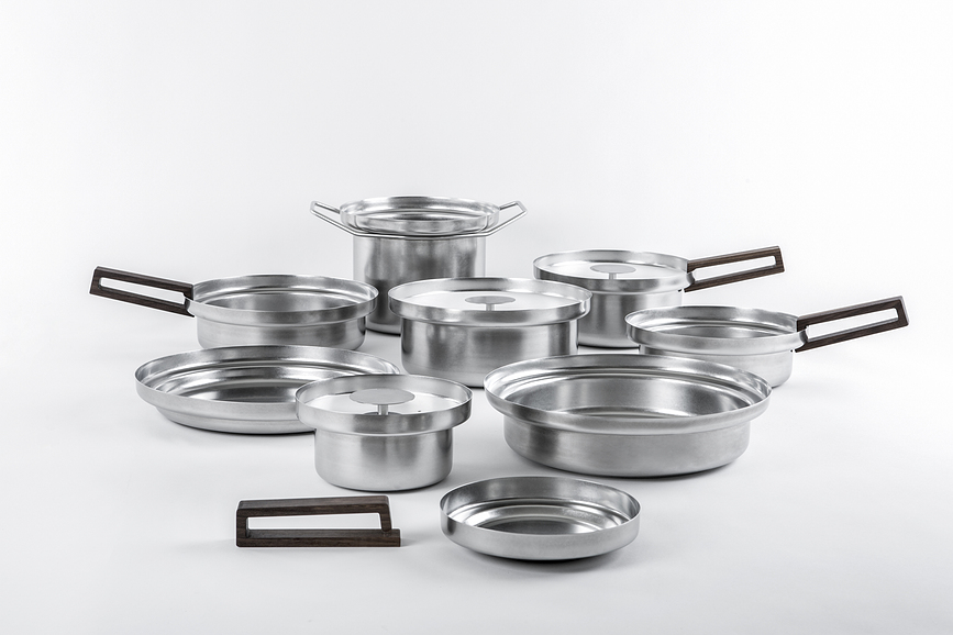 Pentola StoneWork 26 cm, acciaio spazzolato