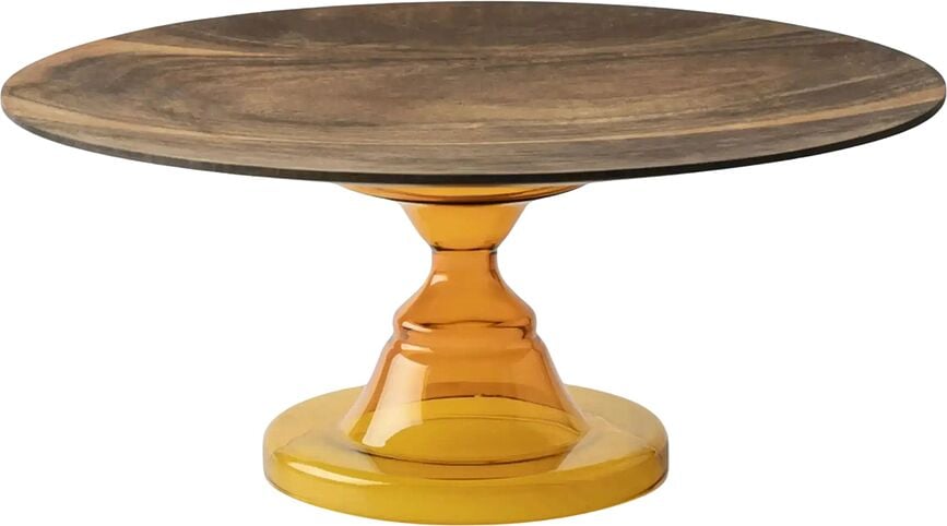 Platou pentru tort Rubin 27 cm, portocaliu