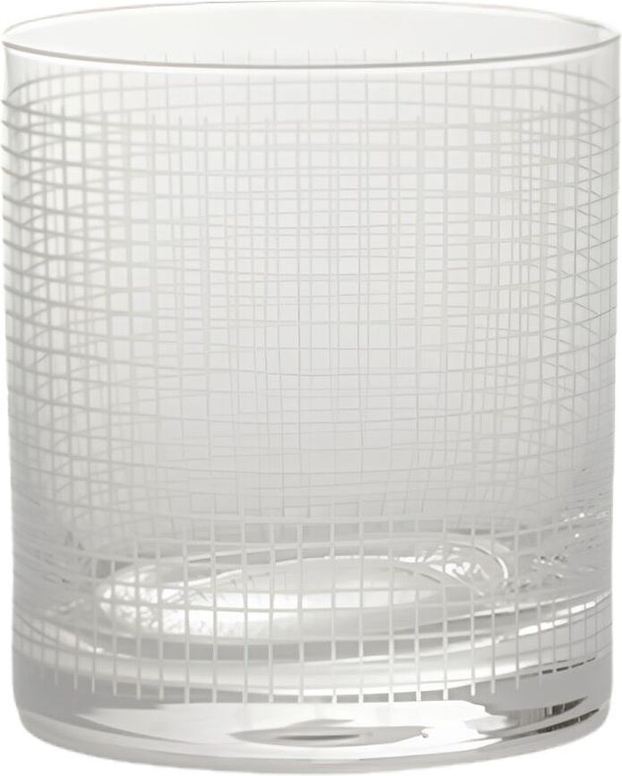 Poháre Quaderni s károvaným vzorom 280 ml, 6 ks