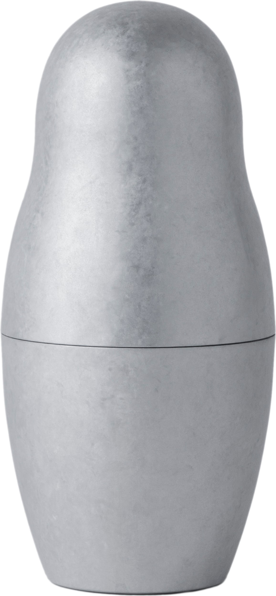 Shaker Matrioska 350 ml, silber