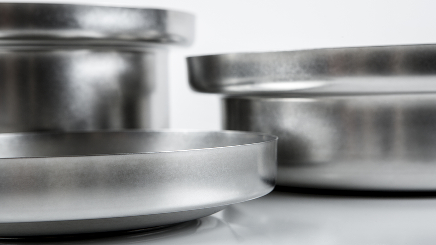 StoneWork Saucepan 30 cm, brushed steel