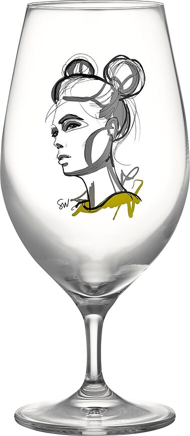 All About You Cheers To You Verres à Bière 400 ml, Lot de 2