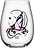 All About You Love You Glas 570 ml, 2 st