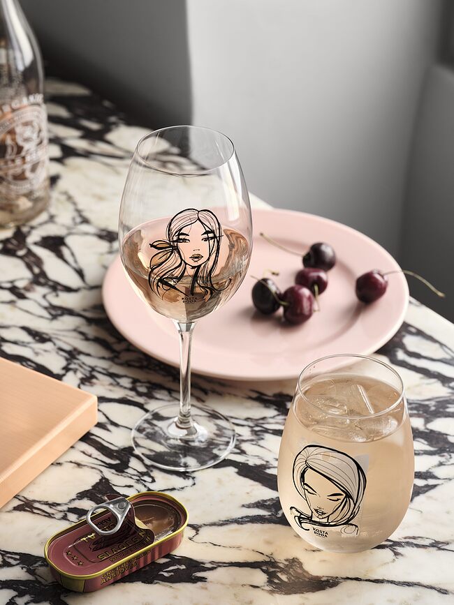 All About You With You Ποτήρια Κρασιού, 520 ml, 2 τμχ