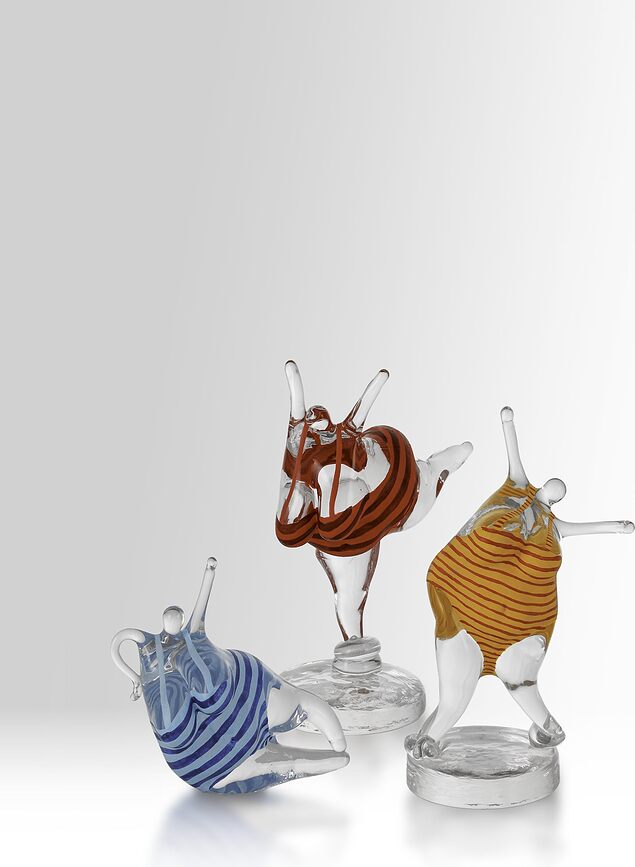 Badlycka Bading Lady Happiness Φιγούρα διακοσμητική, κίτρινο-κόκκινη