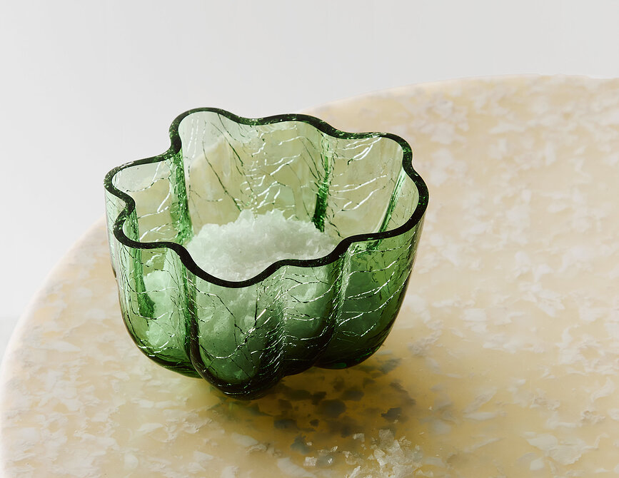 Βάζο Crackle 5,8 cm, ροζ