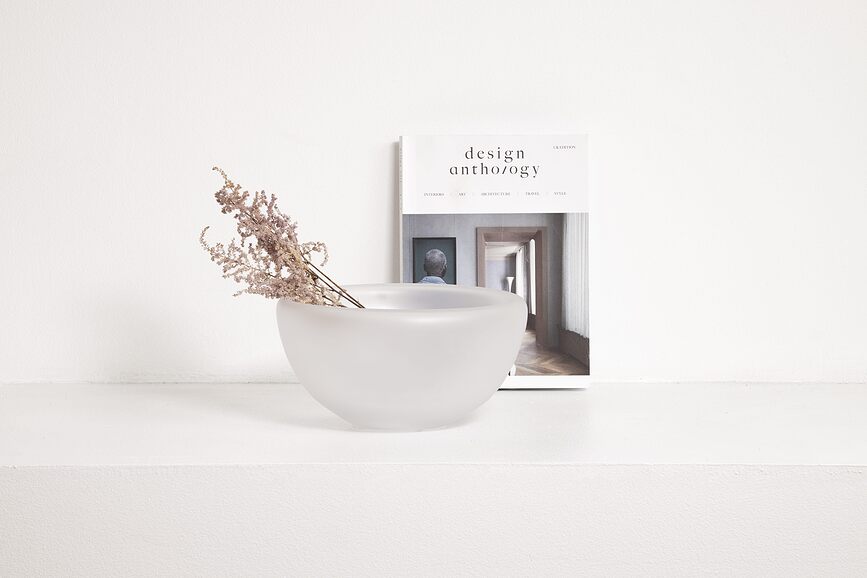 Beans Dekorativna skleda, zlato-rjava