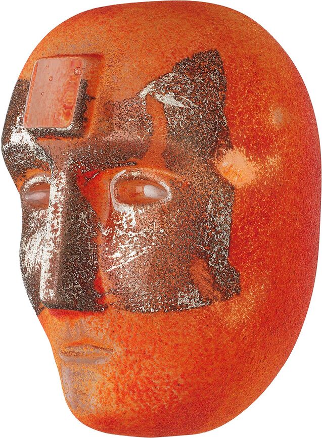 Brains Look In Orange Dekoracija zidna