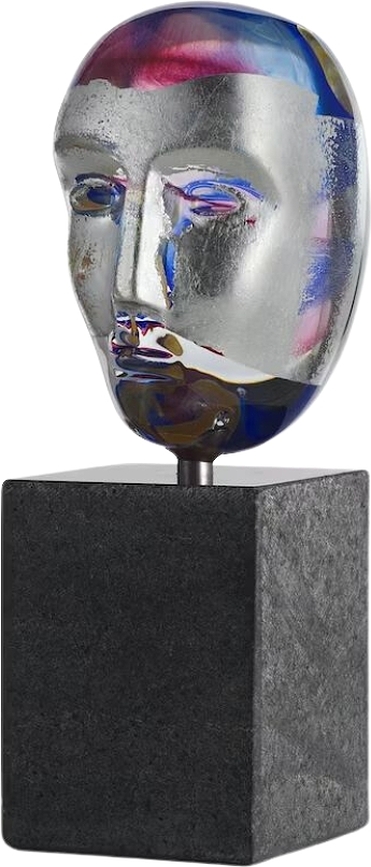 Brains On Stone Figurine