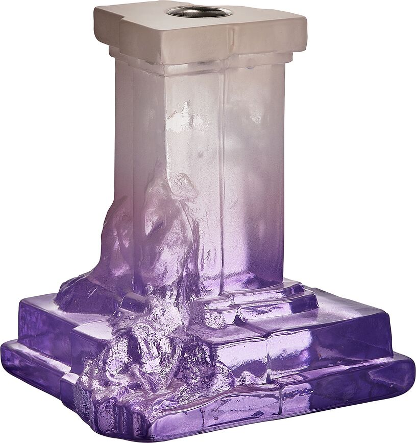 Candelabro Rocky Baroque, 15 cm, para vela clásica