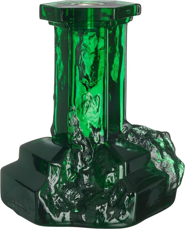 Chandelier pour bougie classique Rocky Baroque 17,5 cm vert émeraude