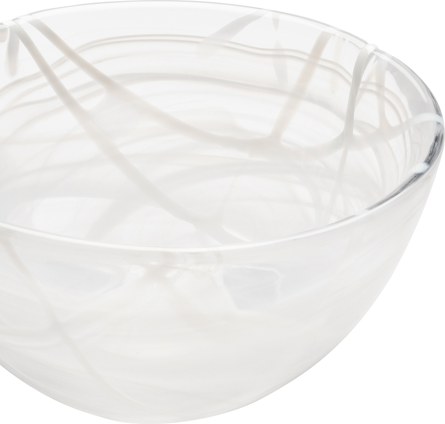 Contrast Skleda, 16 cm, bela