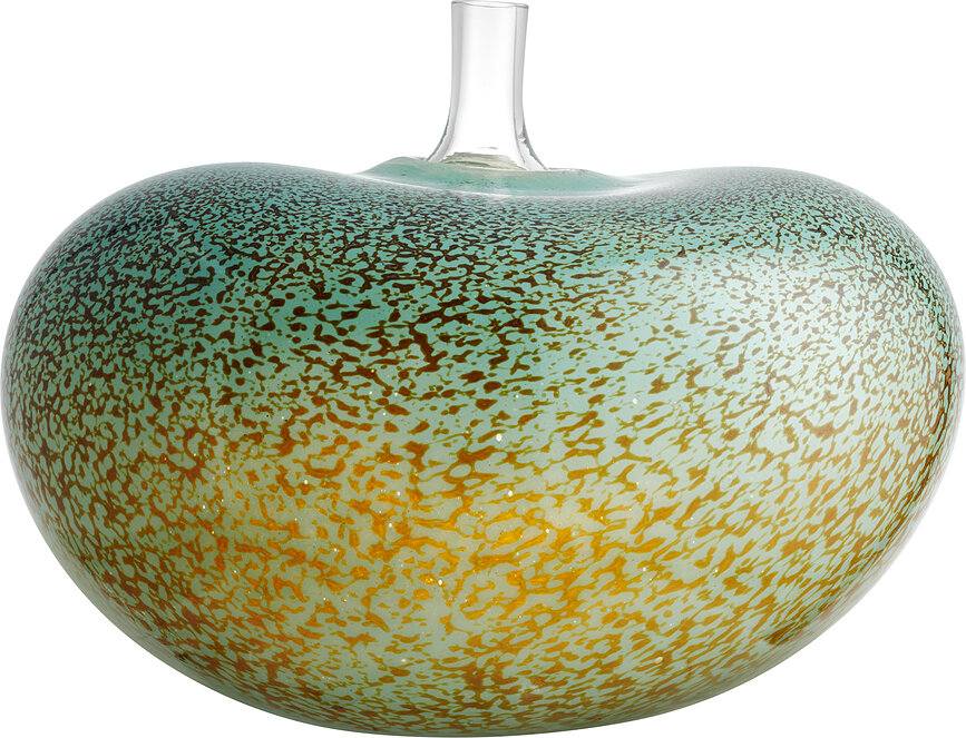Decorazione Beans blu-oro