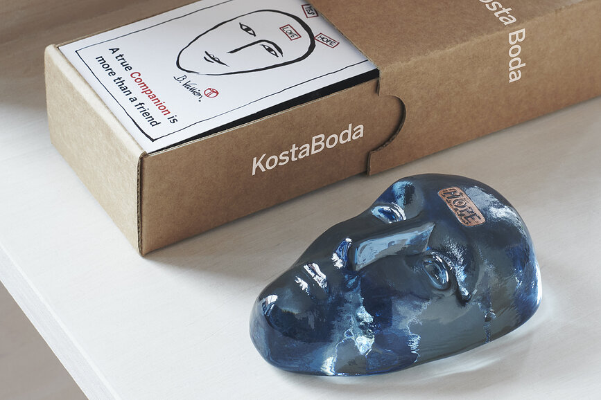 Decorazione Companion Blues 9,3 cm