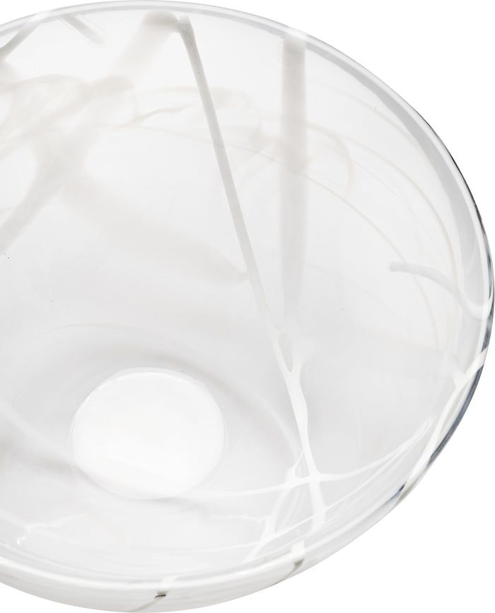 Bol para ensalada Contrast, 23 cm, blanco