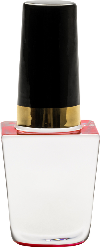 Figura decorativa Make Up, con diseño de esmalte de uñas