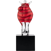 Figurină decorativă Badkvinna Bath Lady roșie
