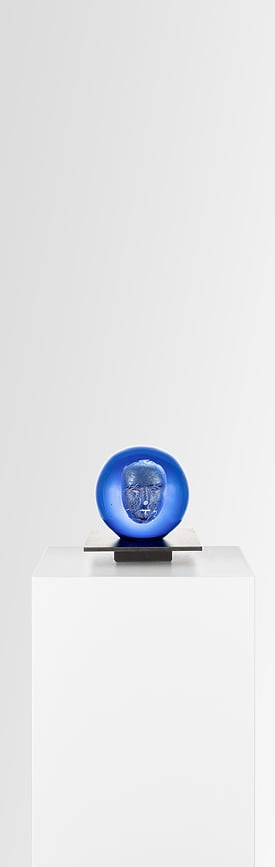 Headman Figurine, transparente