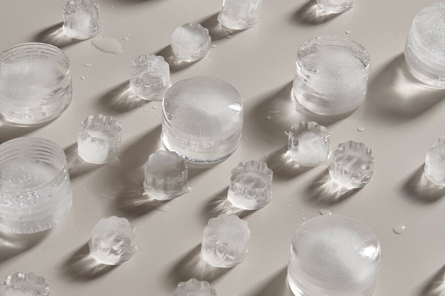 Jäävorm Viva Ice 16,2 x 16,2 cm, puudriroosa