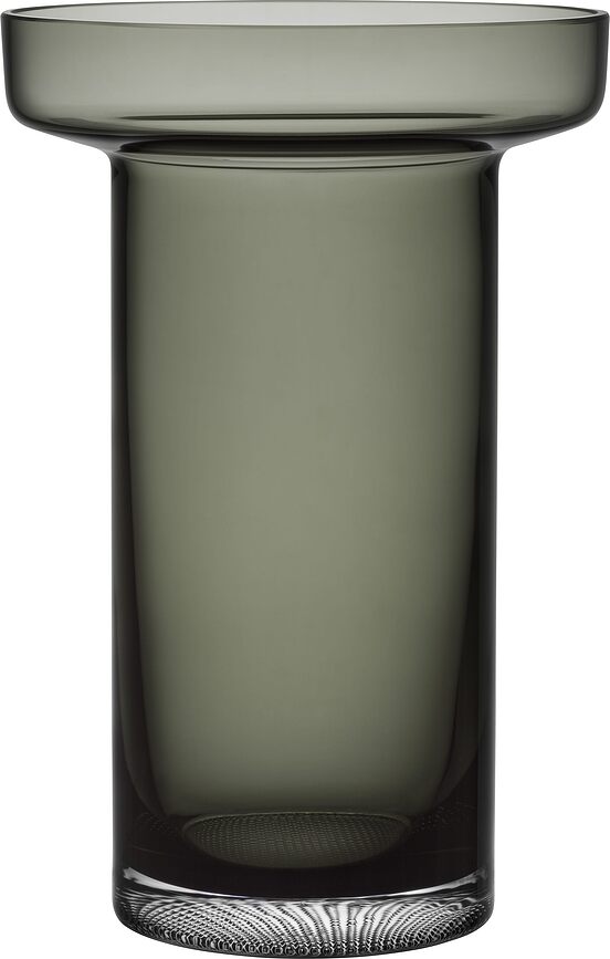 Jarrón Limelight Rose, 23 cm, gris ahumado
