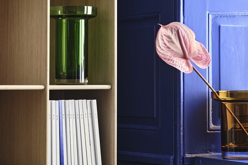 Jarrón Limelight Rose, 23 cm, verde