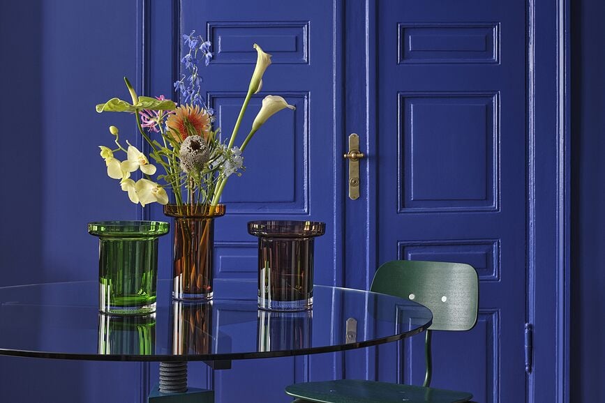 Jarrón Limelight Rose, 23 cm, verde