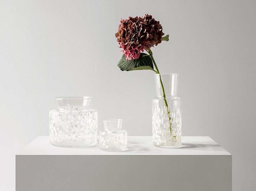 Jarrón Meadow Winter, 30 cm