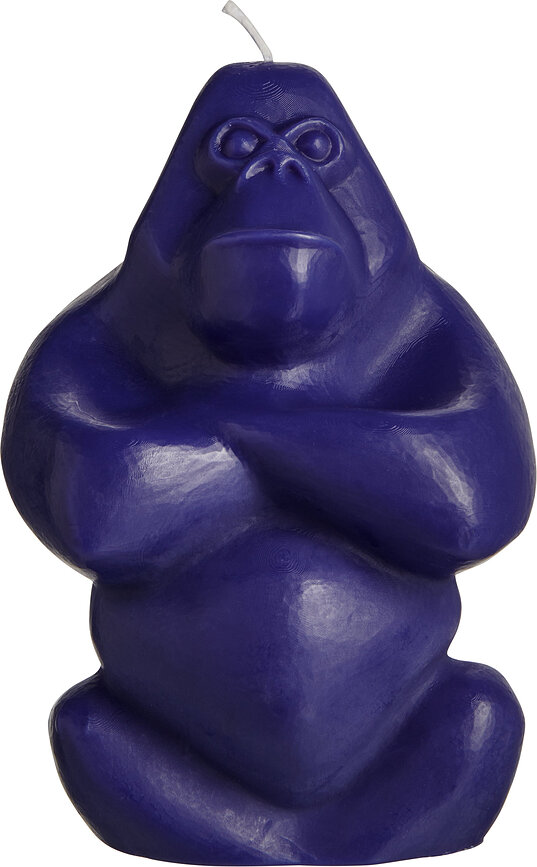 Kaars My Wide Life Gabba Gabba Hey 11,5 cm, marineblauw