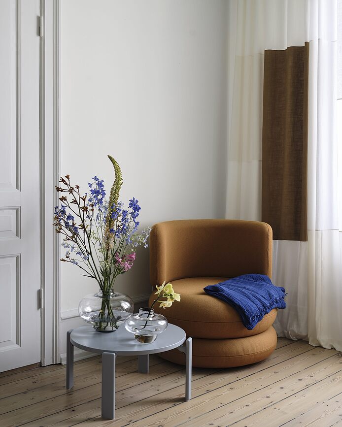 Kappa Βάζο, 22,5 cm, κρυστάλλινο, διαφανές