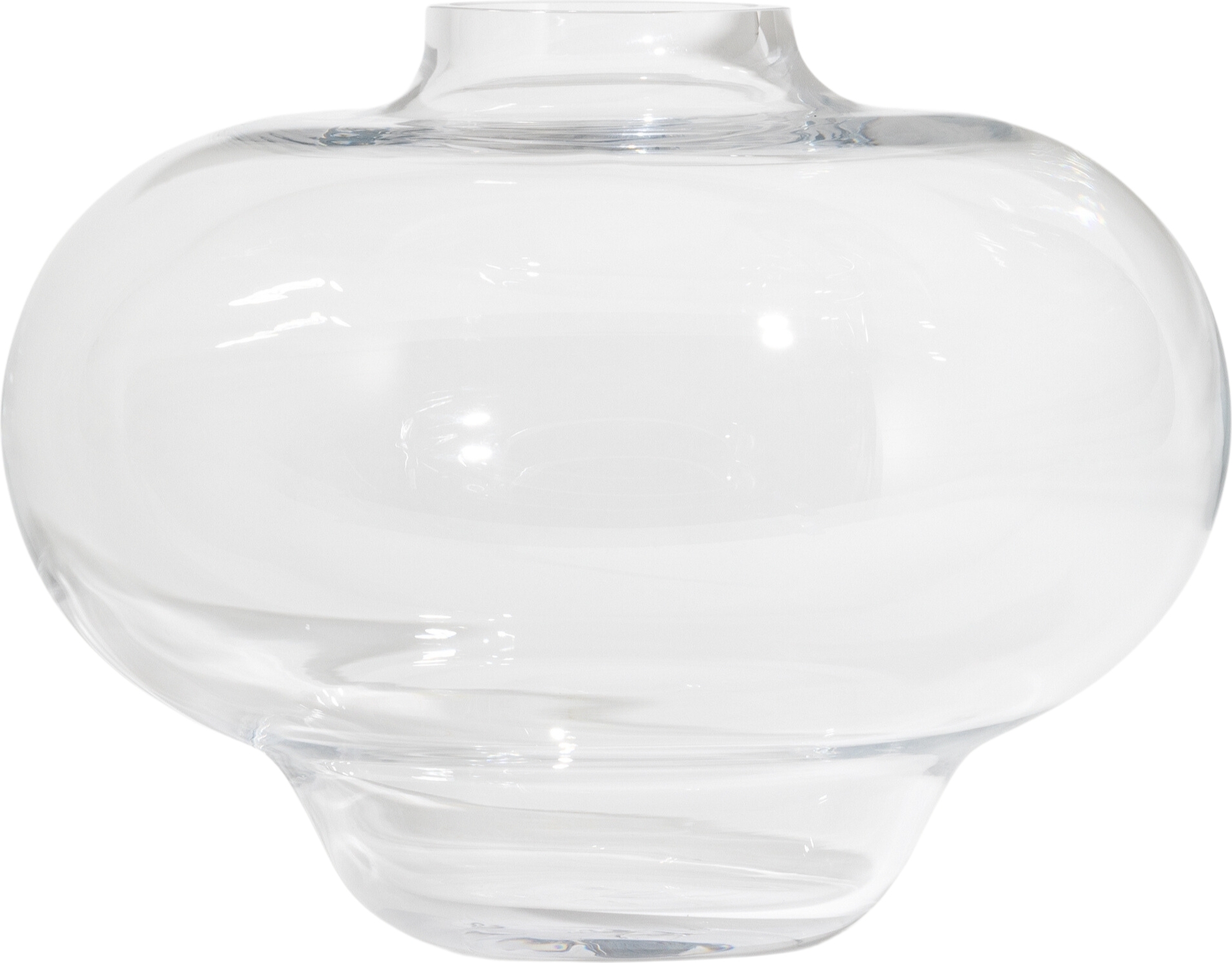 Kappa Vase 22,5 cm transparent Kristall