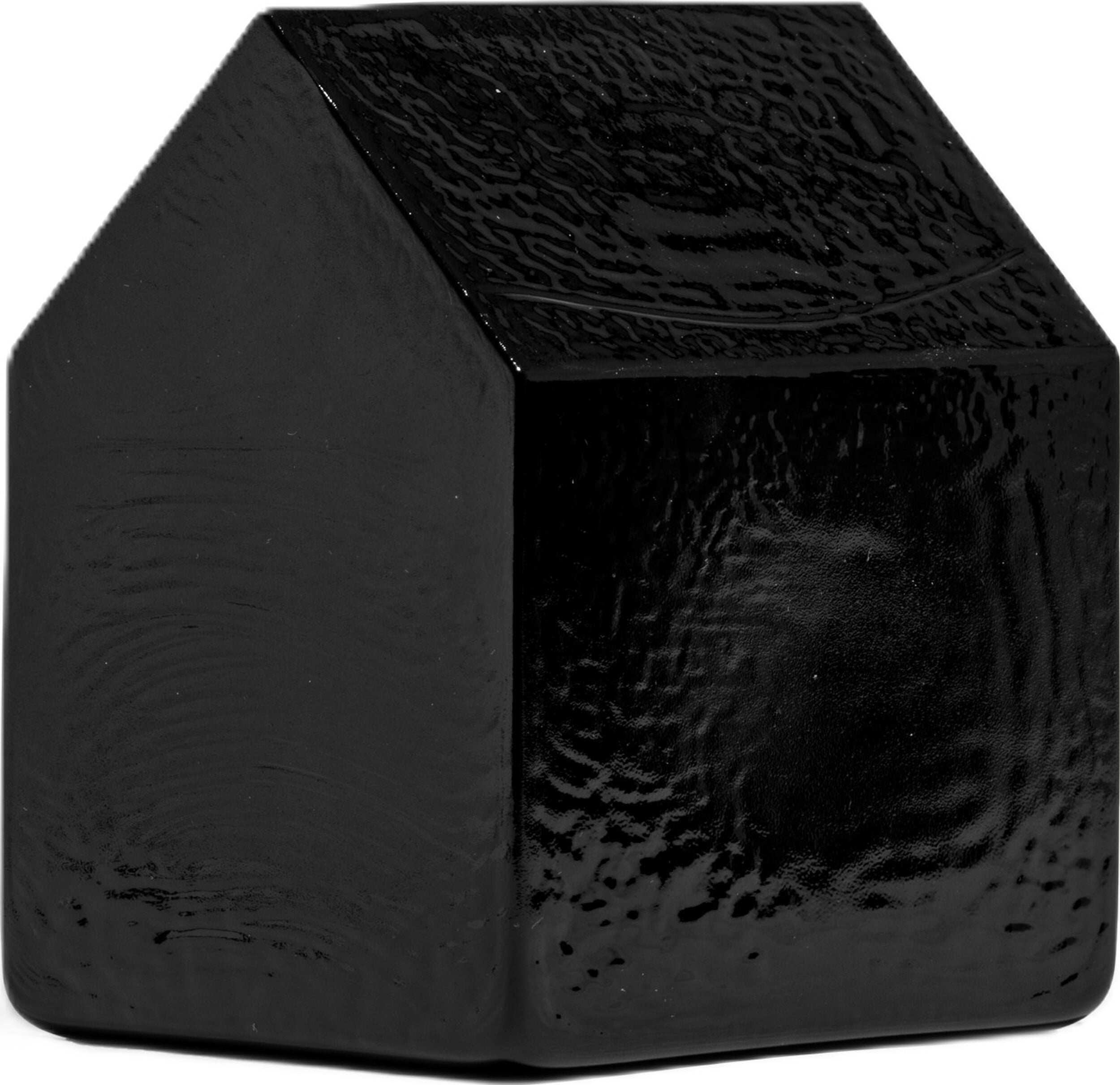 Kosta House Dekoration 12 cm, schwarz
