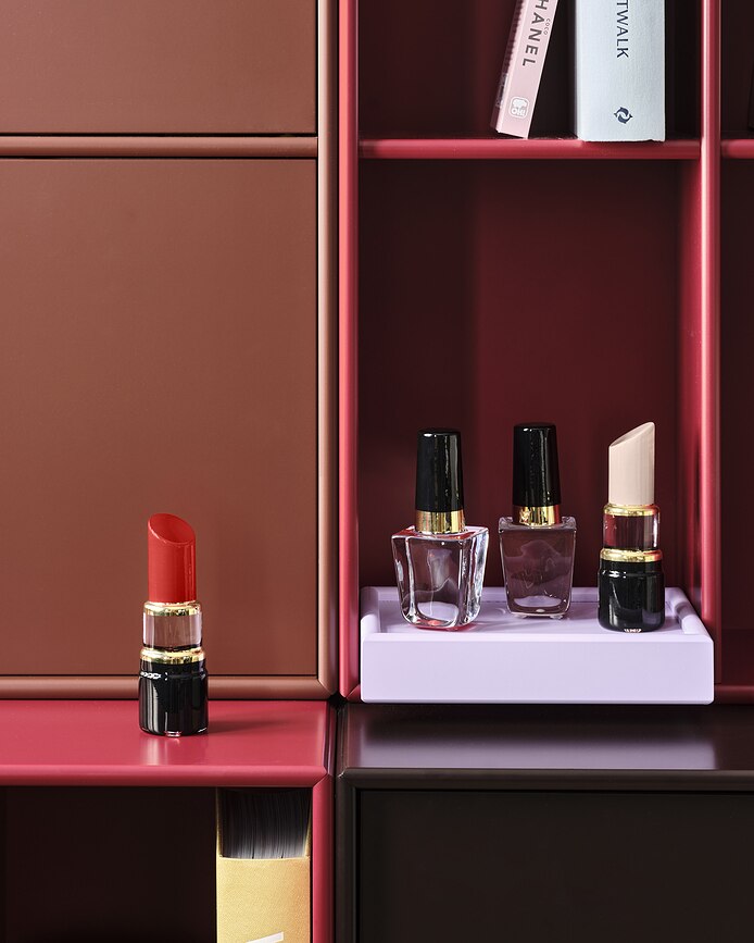 Make Up Διακοσμητικό βερνίκι νυχιών, κόκκινο