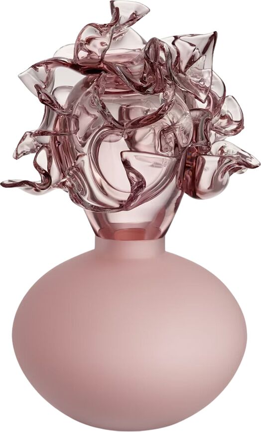 Mino glasdekoration 23 cm, rosa