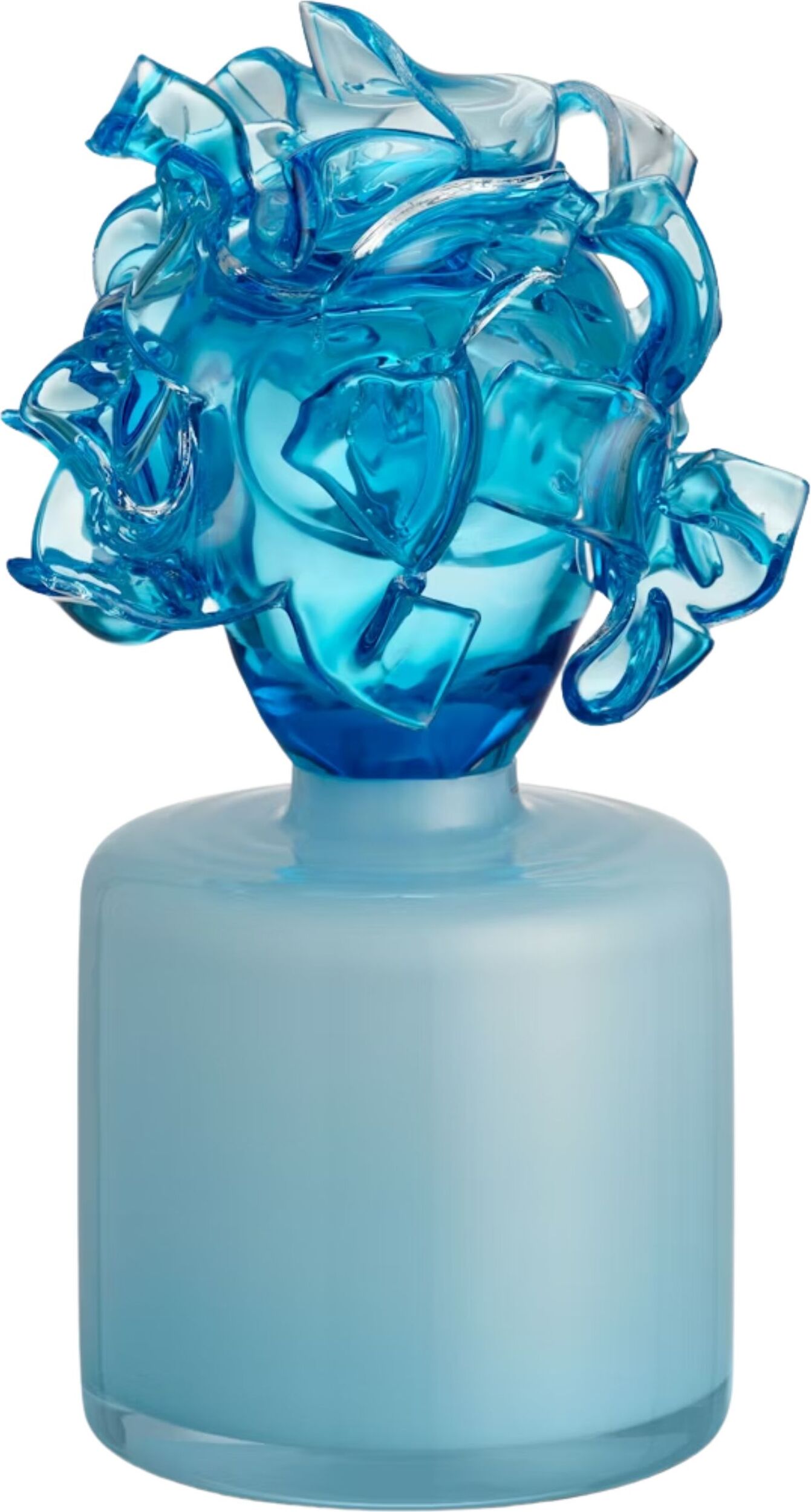 Mino Glasdekoration 26 cm, hellblau